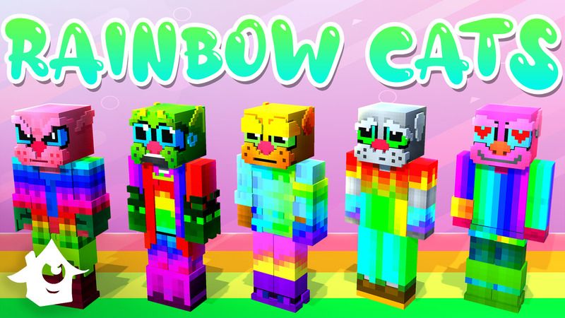 Rainbow Cats on the Minecraft Marketplace by House of How Rainbow Cats on the Minecraft Marketplace by House of How