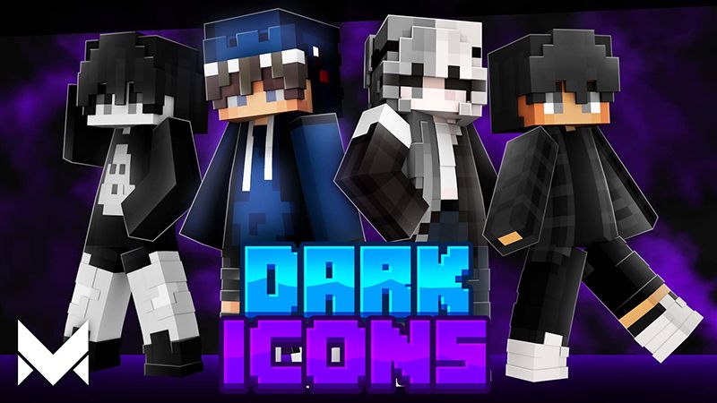 Dark Icons on the Minecraft Marketplace by MerakiBT Dark Icons on the Minecraft Marketplace by MerakiBT