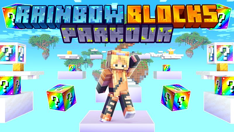 Rainbow Blocks Parkour
