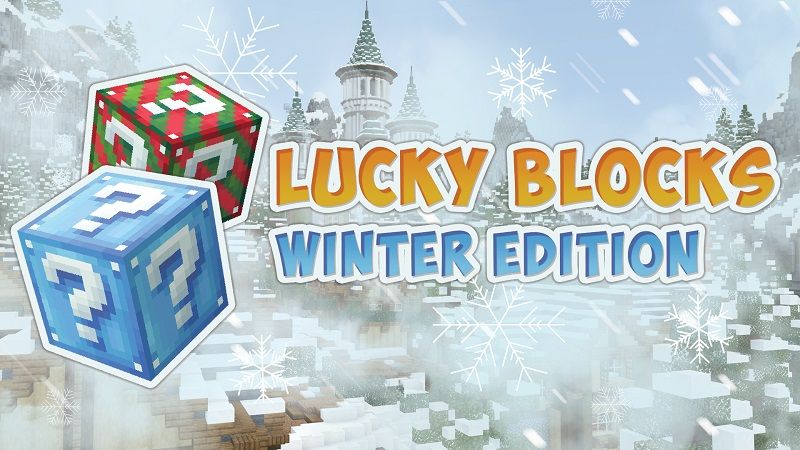 Lucky Blocks Winter Edition on the Minecraft Marketplace by BBB Studios Lucky Blocks Winter Edition on the Minecraft Marketplace by BBB Studios