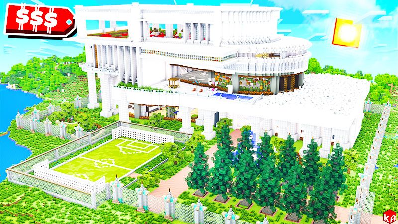 Ultra RICH Mansion on the Minecraft Marketplace by KA Studios