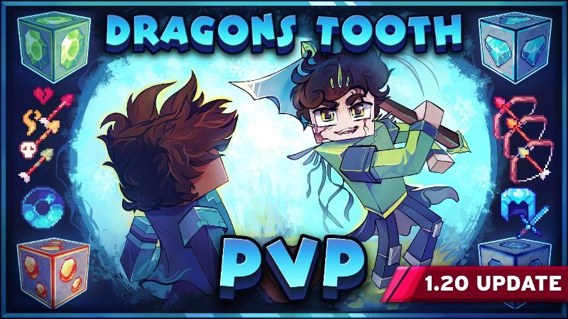 PVP Dragons Tooth on the Minecraft Marketplace by Tetrascape