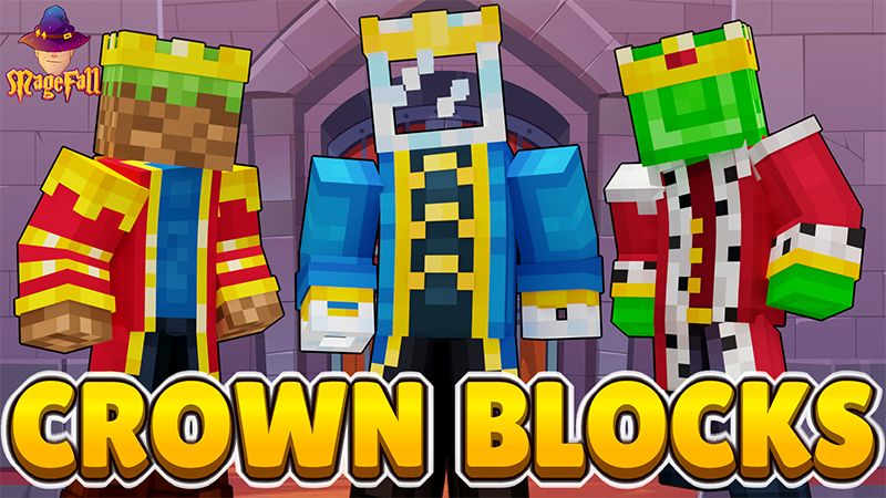 Crown Blocks on the Minecraft Marketplace by Magefall Crown Blocks on the Minecraft Marketplace by Magefall