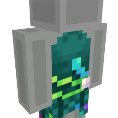 Kelp Dress by Minecraft - Minecraft Marketplace (via bedrockexplorer.com)