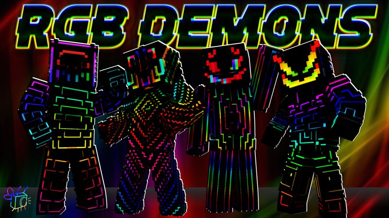 RGB Demons on the Minecraft Marketplace by Blu Shutter Bug RGB Demons on the Minecraft Marketplace by Blu Shutter Bug