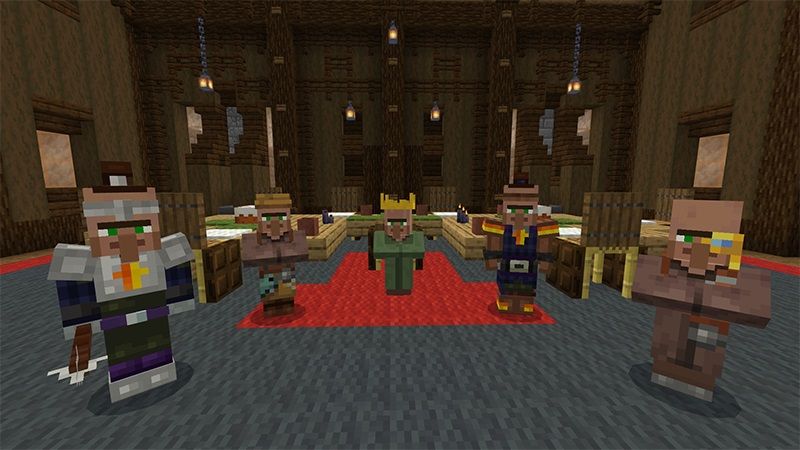 Villagers vs. Mob Fusions by Lifeboat