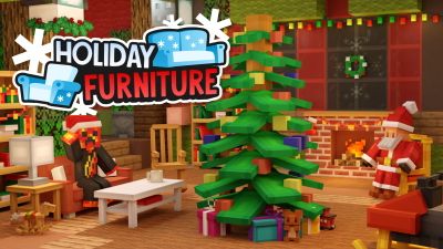 Holiday Furniture on the Minecraft Marketplace by Meatball Inc