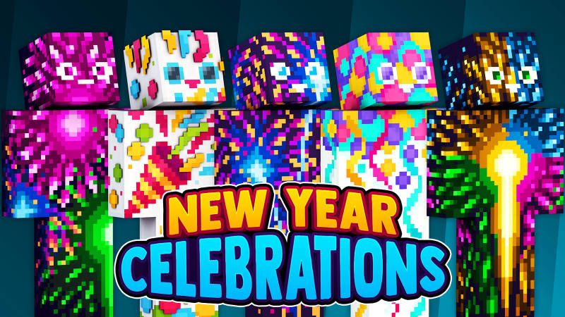 New Year Celebrations on the Minecraft Marketplace by 57Digital New Year Celebrations on the Minecraft Marketplace by 57Digital