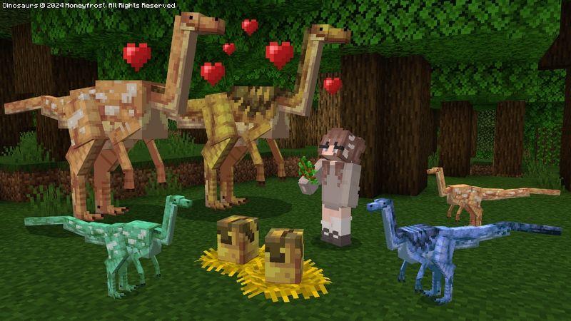 Dinosaurs Add-On 1.1 by Honeyfrost