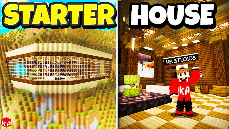 Survival Starter House on the Minecraft Marketplace by KA Studios Survival Starter House on the Minecraft Marketplace by KA Studios