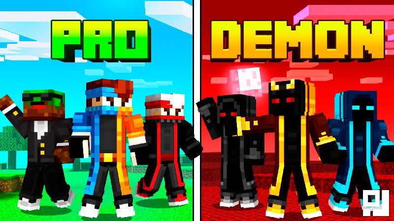 Pro VS Demon on the Minecraft Marketplace by inPixel Pro VS Demon on the Minecraft Marketplace by inPixel