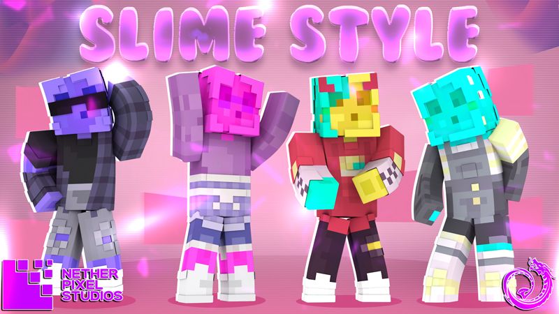 Slime Style on the Minecraft Marketplace by Netherpixel Slime Style on the Minecraft Marketplace by Netherpixel