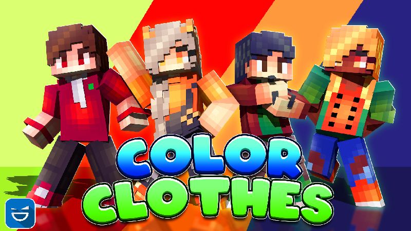 Color Clothes on the Minecraft Marketplace by Giggle Block Studios Color Clothes on the Minecraft Marketplace by Giggle Block Studios