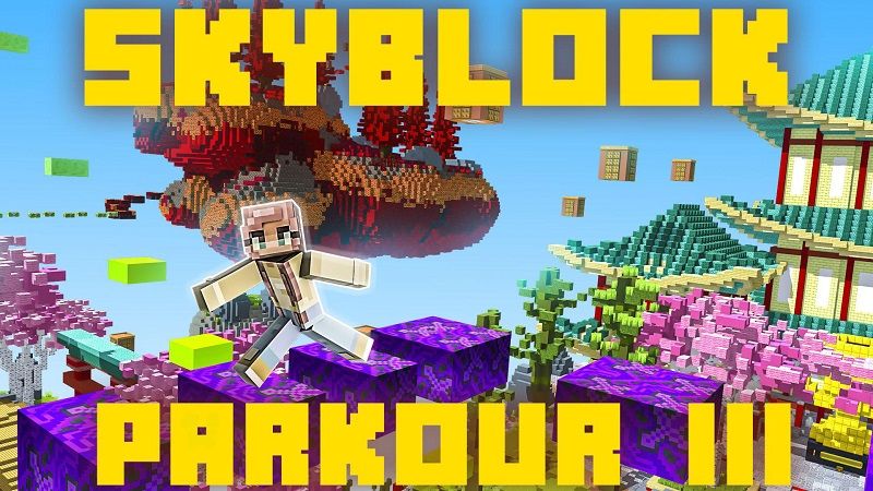 Skyblock Parkour III on the Minecraft Marketplace by Waypoint Studios