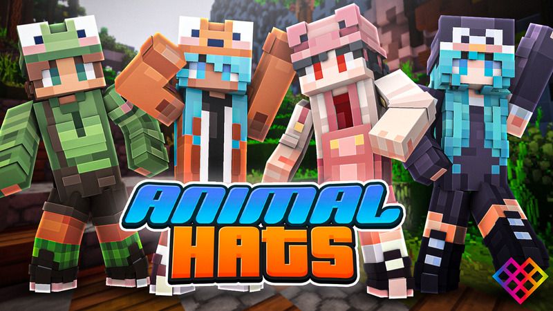 Animal Hats on the Minecraft Marketplace by Rainbow Theory