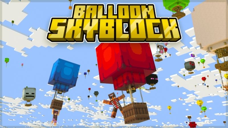 Balloon Skyblock on the Minecraft Marketplace by Mine-North