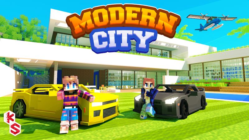 Modern City on the Minecraft Marketplace by Kreatik Studios Modern City on the Minecraft Marketplace by Kreatik Studios