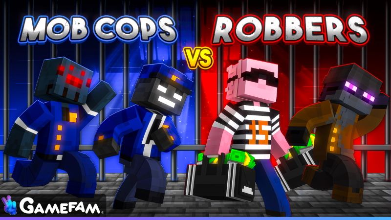 Mob Cops vs Robbers on the Minecraft Marketplace by Gamefam
