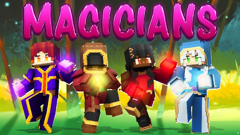 Magicians on the Minecraft Marketplace by Dark Lab Creations
