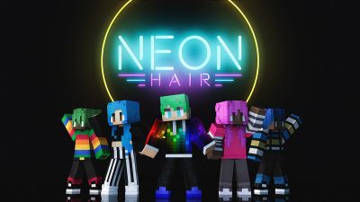 Neon Hair on the Minecraft Marketplace by Blockception