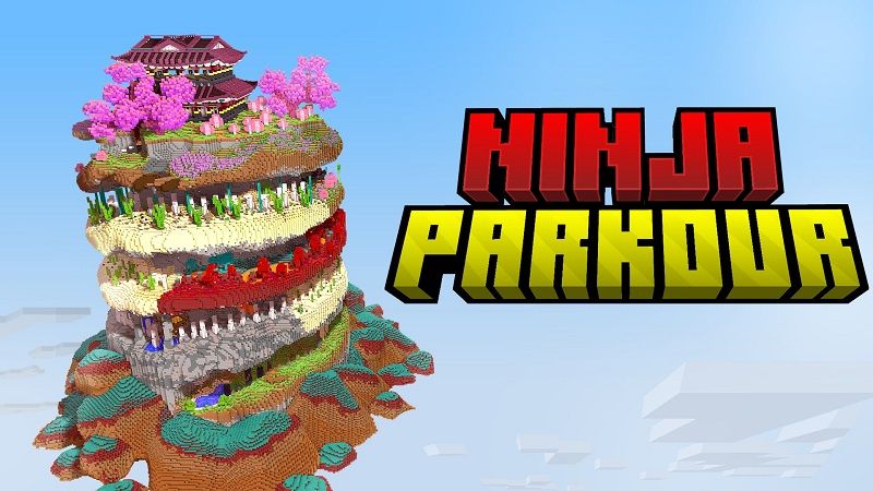 Ninja Parkour on the Minecraft Marketplace by Rainbow Theory