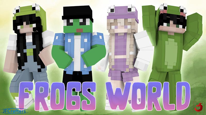 Frogs World on the Minecraft Marketplace by JFCrafters Frogs World on the Minecraft Marketplace by JFCrafters