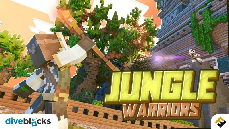 Jungle Warriors on the Minecraft Marketplace by Diveblocks Jungle Warriors on the Minecraft Marketplace by Diveblocks