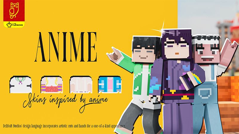 Anime on the Minecraft Marketplace by DeliSoft Studios Anime on the Minecraft Marketplace by DeliSoft Studios