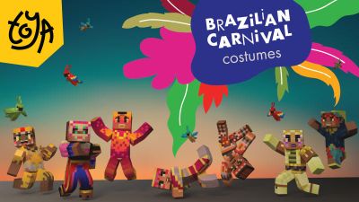 Brazilian Carnival Costumes on the Minecraft Marketplace by Toya