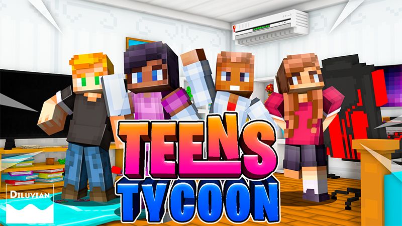 Teens Tycoon on the Minecraft Marketplace by Diluvian Teens Tycoon on the Minecraft Marketplace by Diluvian