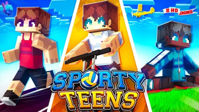 Sporty Teens on the Minecraft Marketplace by Gamefam Sporty Teens on the Minecraft Marketplace by Gamefam