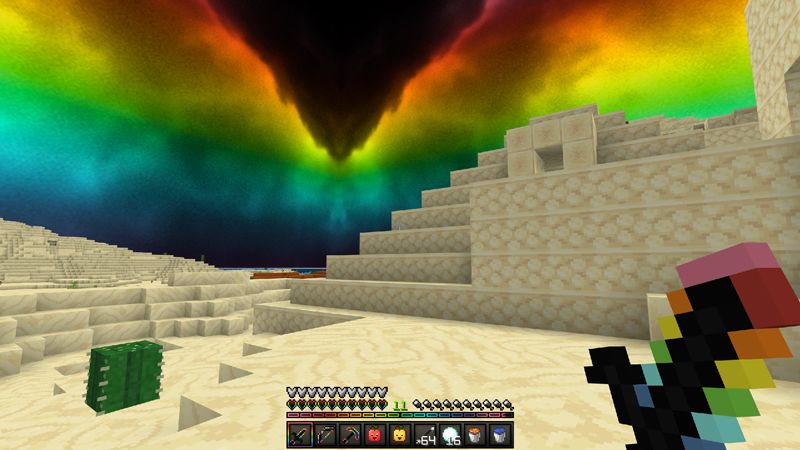 Rainbow Eclipse PvP Pack by CubeCraft Games