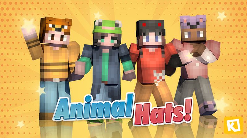 Animal Hats on the Minecraft Marketplace by Kuboc Studios Animal Hats on the Minecraft Marketplace by Kuboc Studios