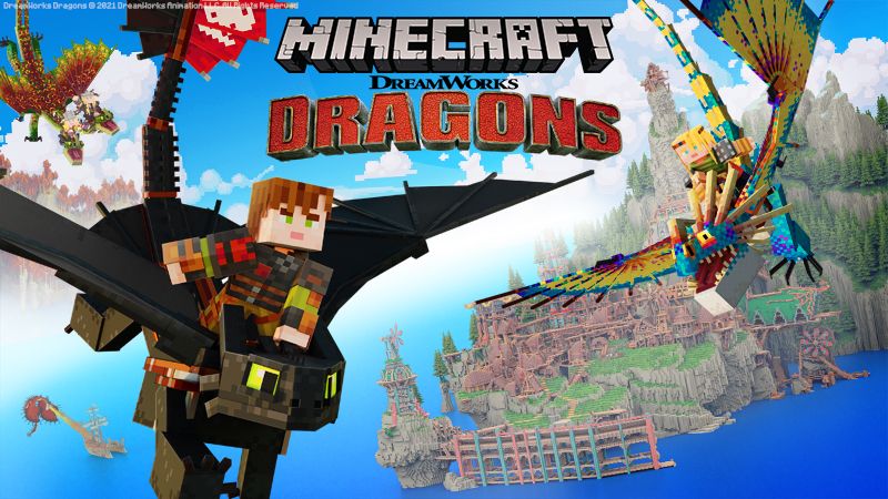 How to Train Your Dragon on the Minecraft Marketplace by Gamemode One