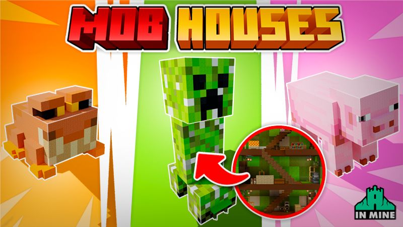 Mob Houses on the Minecraft Marketplace by In Mine