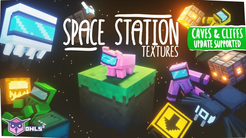 Space Station Textures on the Minecraft Marketplace by Owls Cubed