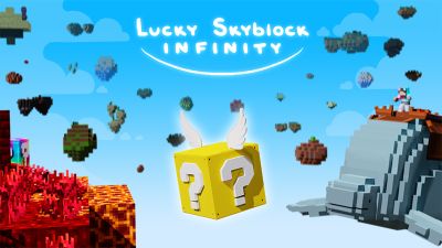 Lucky Skyblock Infinity on the Minecraft Marketplace by Tetrascape