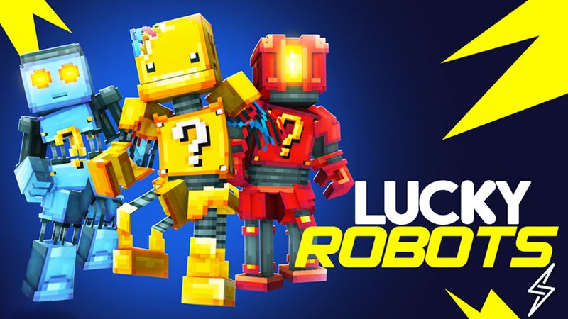 Lucky Robots on the Minecraft Marketplace by Senior Studios Lucky Robots on the Minecraft Marketplace by Senior Studios