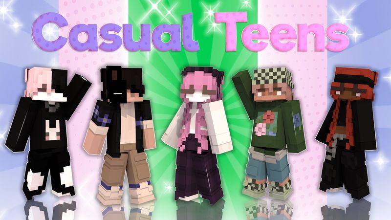 Casual Teens on the Minecraft Marketplace by Asiago Bagels