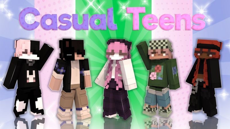 Casual Teens on the Minecraft Marketplace by Asiago Bagels Casual Teens on the Minecraft Marketplace by Asiago Bagels