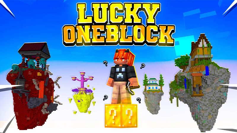 Lucky Oneblock on the Minecraft Marketplace by Box Build