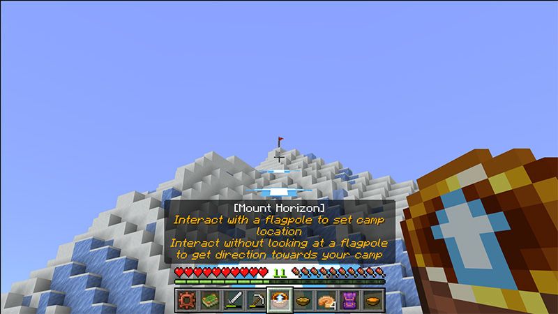 Camping Backpack Add-On 2.0 by HorizonBlocks