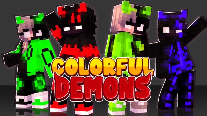 Colorful Demons by Maca Designs (Minecraft Skin Pack) - Minecraft ...