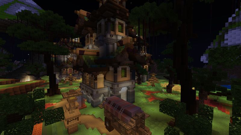 Jungle Village by ThunderAy
