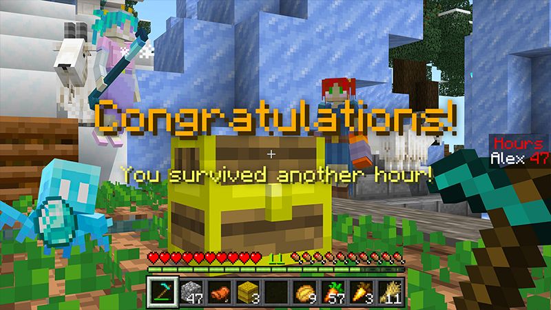 100 Hours Skyblock by Heropixel Games