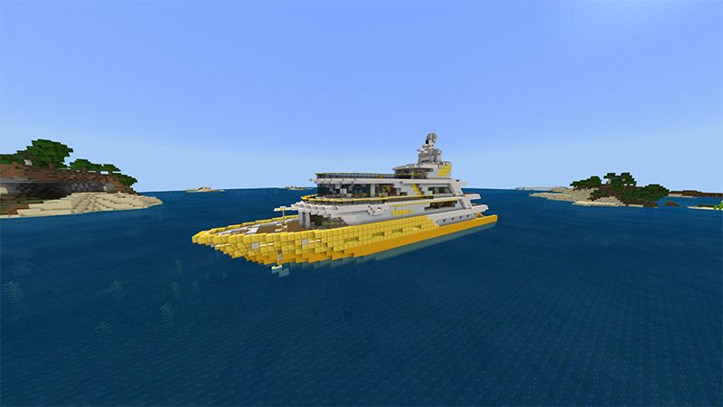 Golden Yacht by Odyssey Builds