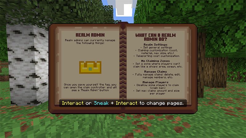 Land Claims Add-On by Cubical