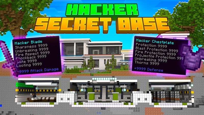 Hacker Secret Base by AquaStudio (Minecraft Marketplace Map ...
