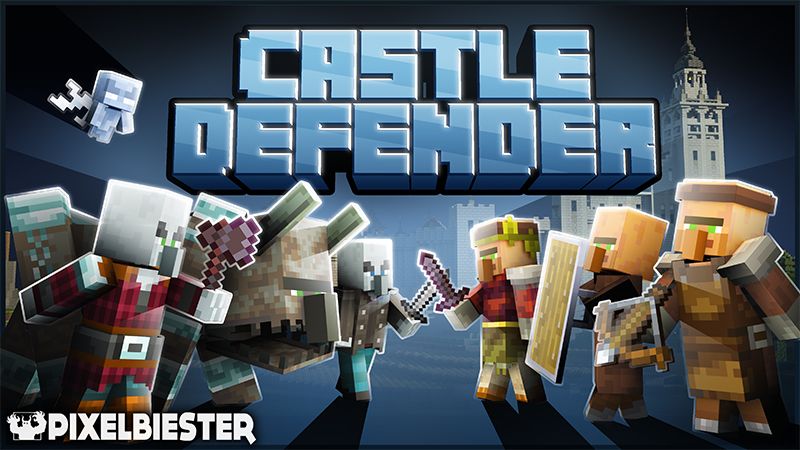 Castle Defender on the Minecraft Marketplace by Pixelbiester