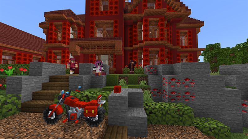 Redstone Mansion by Razzleberries